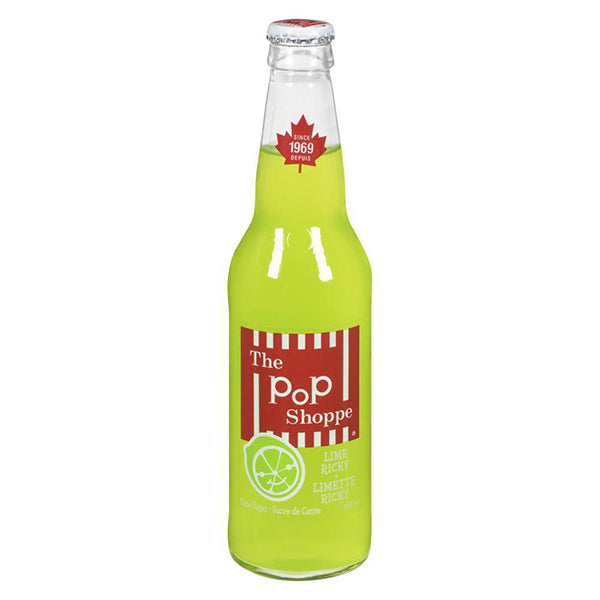 POP SHOPPE - LIME RICKEY SODA 12x355ML