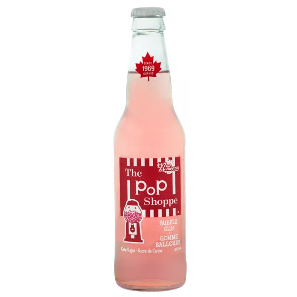 POP SHOPPE - BUBBLEGUM SODA 12x355ML