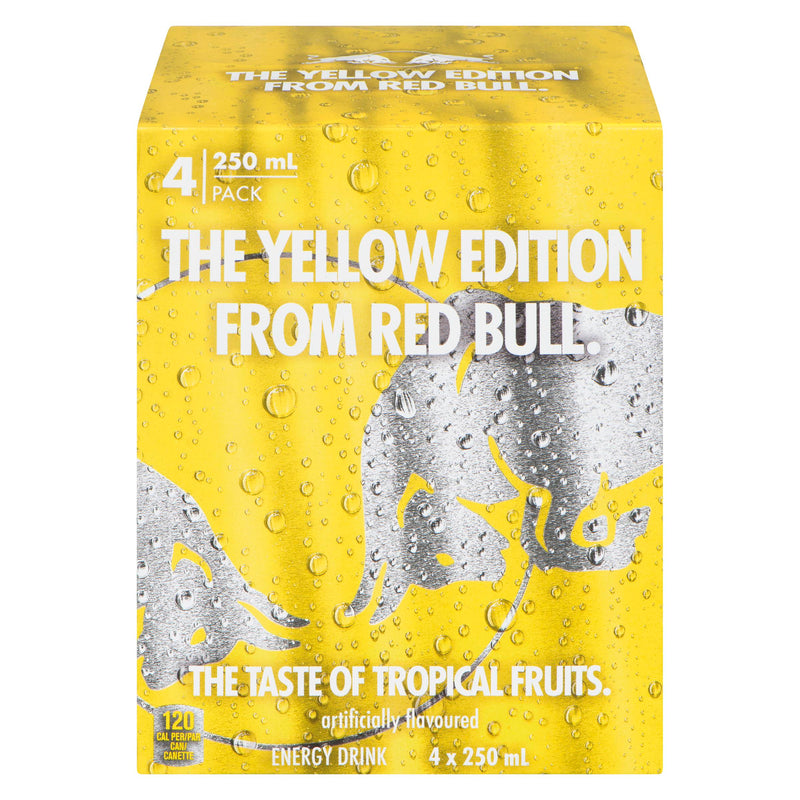 RED BULL - EDITION YELLOW 4x250 ML