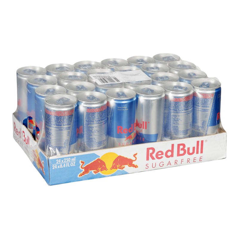 RED BULL - SUGAR FREE ENERGY DRINK 24x250M 24x250 ML