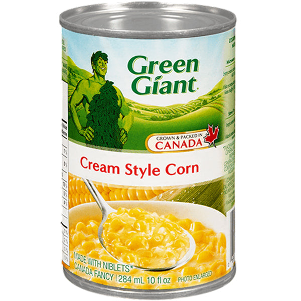 GREEN GIANT - CREAM STYLE CORN 398ML