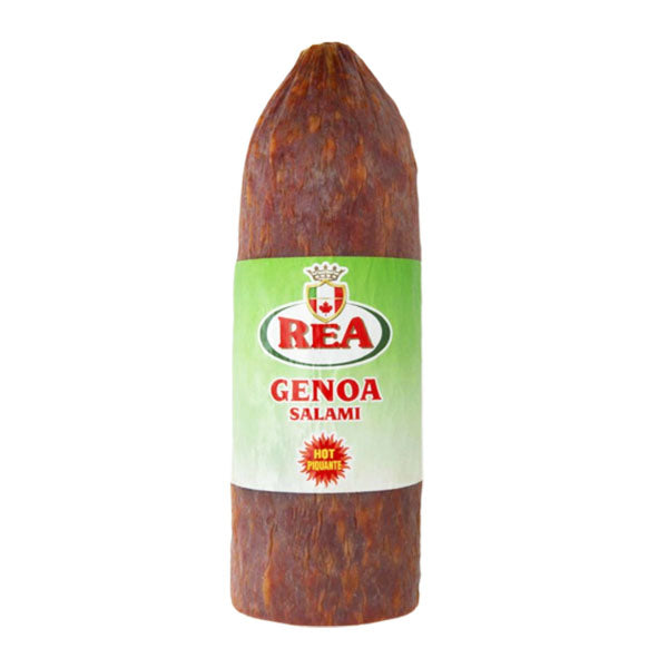 REA - GENOA SALAMI HOT 1/2 PER/KG