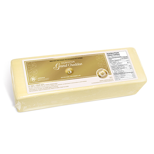 AGROPUR - 5 YR AGED CHEDDAR PER KG