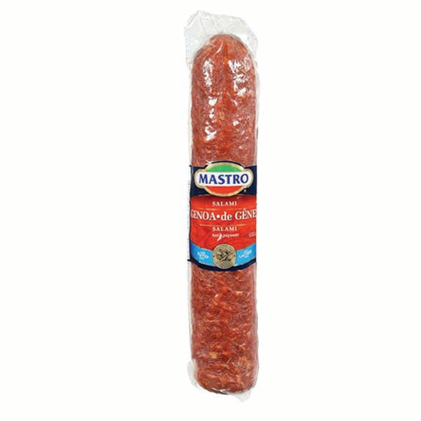 MASTRO - GENOA HOT SALAMI WHOLE PER KG