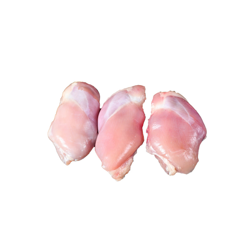 FRESH - HALAL CHKN THIGHS BNLS/SKNLS 5KG