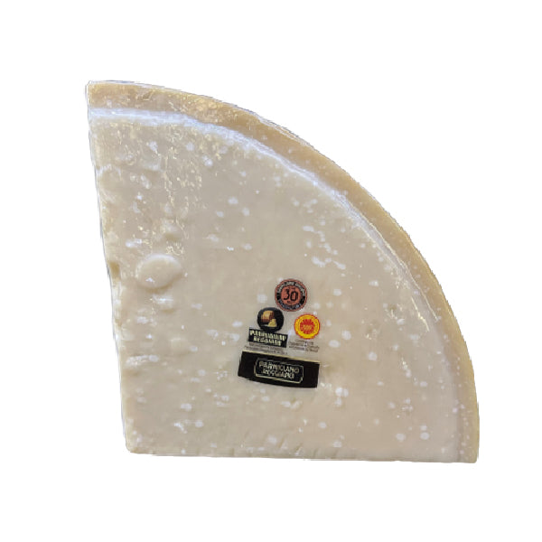 CHEESE IMPORTED - REGGIANO 30 MONTH 1/8 WEDGE PER KG