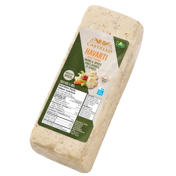 CASTELLO - HAVARTI HERB AND SPICES PER KG