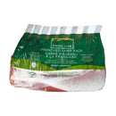 FROZEN LAMB - FRENCHED RACKS CAP OFF 16-18OZ PER KG