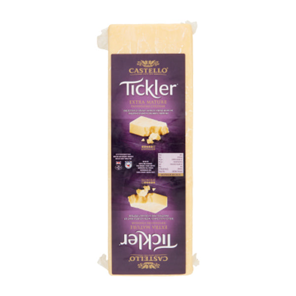 CASTELLO - TICKLER EXTRA MATURE ENGLISH CHEDDAR PER KG