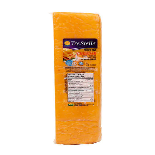 TRE STELLE - SMOKED CHEDDAR PER KG