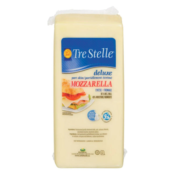 TRE STELLE - DELUXE MOZZARELLA 20%  BLOCK PER KG