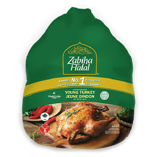 ZABIHA - HALAL YOUNG TURKEY FROZEN PER KG