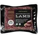 FRESH MEAT - HALAL ONTARIO GROUND LAMB 454GR