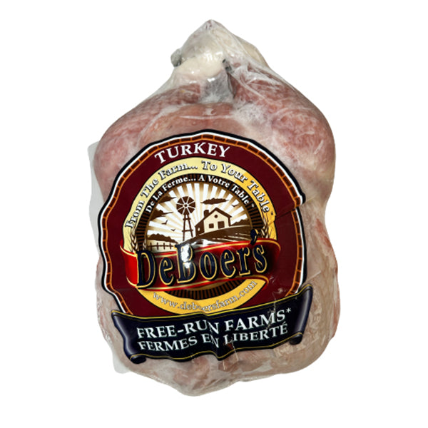 DEBOERS - FRESH GRADE A TURKEY 7-9 KG FREE RUN FARM PER