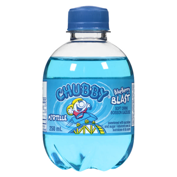 CHUBBY - BLUEBERRY BLAST 24x250 ML