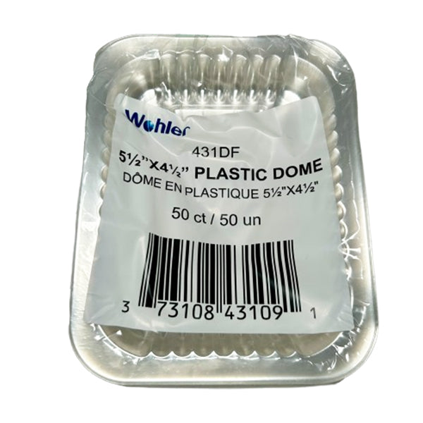 WOHLER - 1LB (5INx4IN) DOME LID 50EA