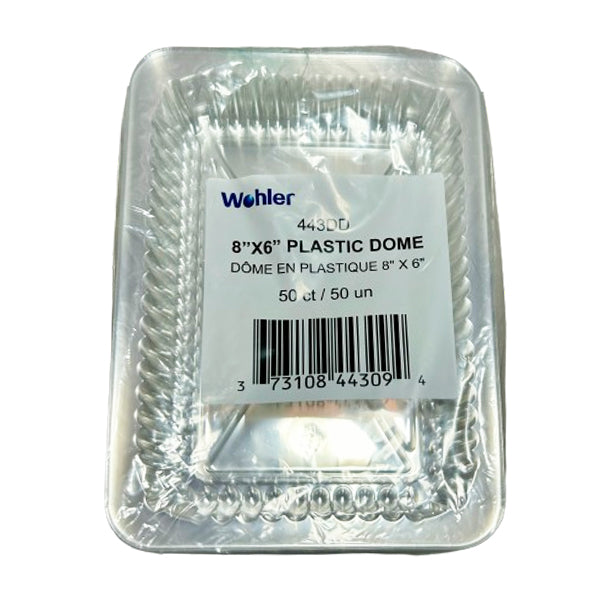 WOHLER - 2 1/4LB  (8INx6IN) DOME LID 50EA