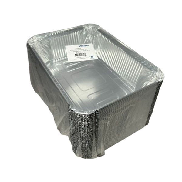 WOHLER - 2 1/4 OBLONG FOIL CONTAINER BASE 8x6 50EA