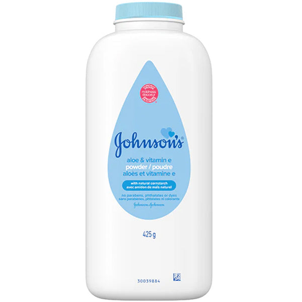 JOHNSON - JOHNSONS POWDER ALOE & VITAMIN E 425GR