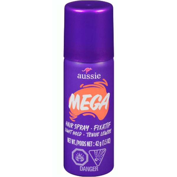 AUSSIE - MEGA LIGHT HOLD HAIR SPRAY 42GR