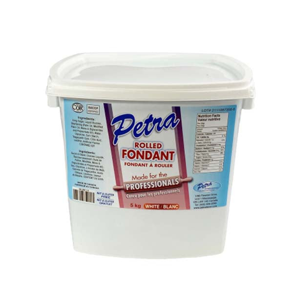 PETRA - WHITE FONDANT 5KG