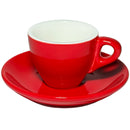 SARA MOKA - CUCINA ROSSO 2.7oz ESPRESSO CUPS 6SET