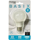 BASIX - LED A19/40W DAYLIGHT LIGHT BULB 12x EA