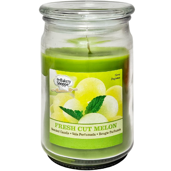 BAKERY SHOP - FRESH CUT MELON JAR CANDLE 15OZ