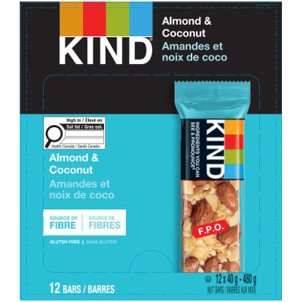 KIND BAR - ALMOND & COCONUT 12x40 GR