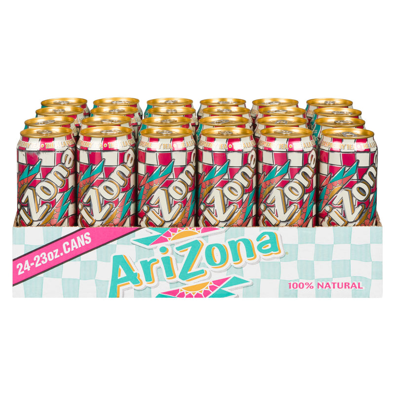 ARIZONA - RASPBERRY TEA CANS 24x680 ML