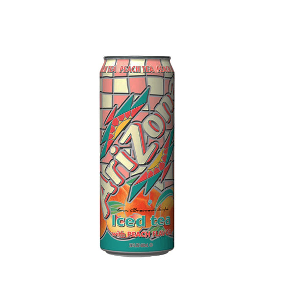 ARIZONA - PEACH TEA CANS 24x680 ML