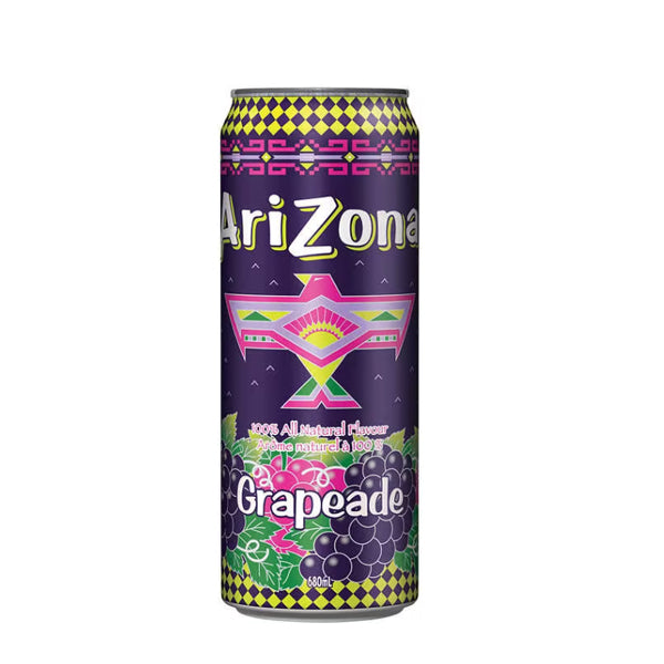 ARIZONA - GRAPEADE CANS 24x680 ML
