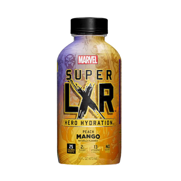 ARIZONA - PEACH MANGO SUPER LXR HYDRATION DRINK 12x473 ML
