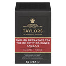 TAYLORS OF HARROGATE - ENGLISH BREAKFAST TEA  50GR 20 PK