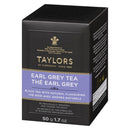 TAYLORS OF HARROGATE - EARL GREY TEA  50GR 20 PK