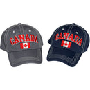 BLESS - CANADA CAP EMBROIDERED FLAG DELUXE STITCHING EA