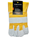 ZORAN - YELLOW LEATHER WORKING GLOVES 1 PAIR