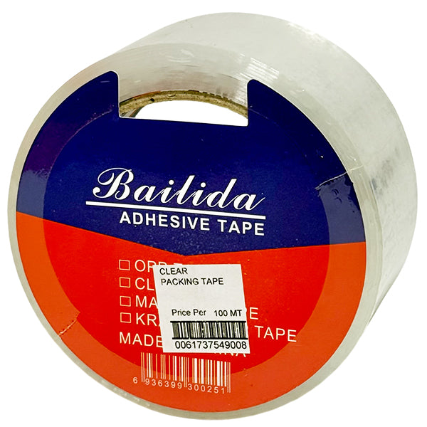 BAILIDA - CLEAR PACKING TAPE 100 MT