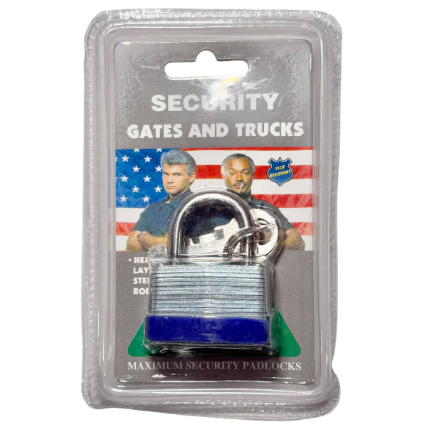 SECURITY - LAMINATED LOCK 40MM 1 UN