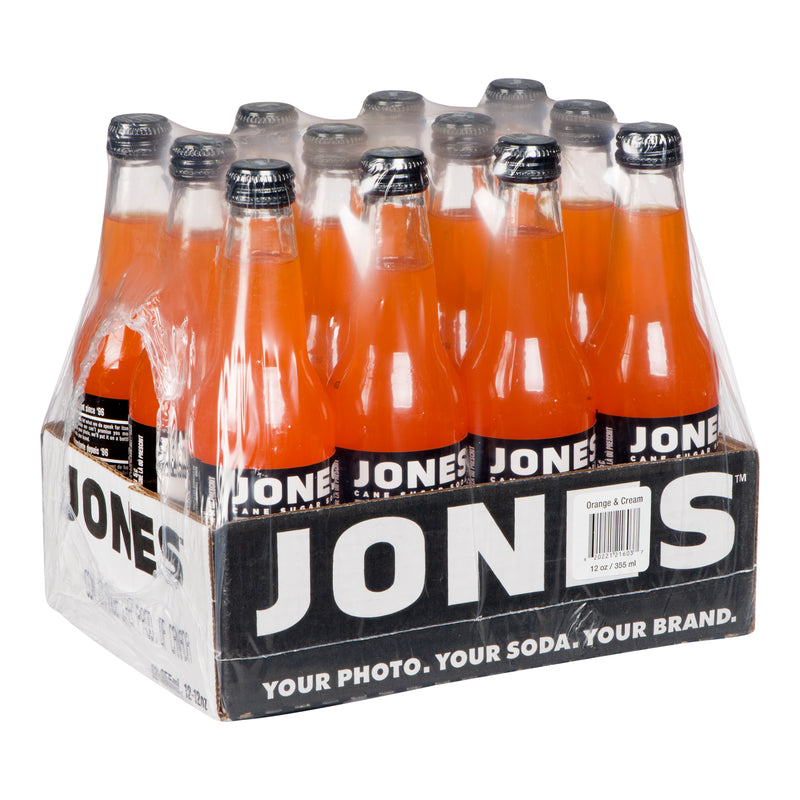 JONES SODA - ORANGE CREAM GB 12x355ML