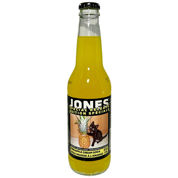 JONES SODA - PINEAPPLE CREAM GB 12x355ML