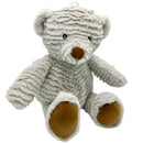 BABIES - 8IN RIDGED PLUSH BEAR GREY EA