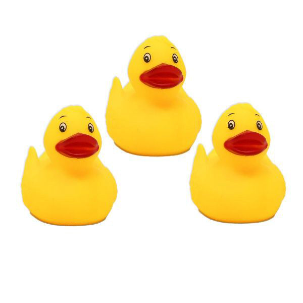 BABIES - 3- PACK BATH TOYS DUCK EA