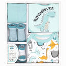 5PC-COTTON PINK SET- HAPPYSAURUS REX