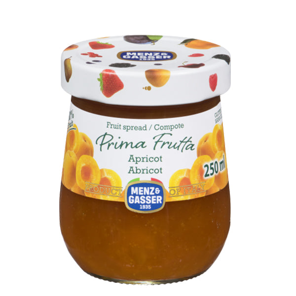 MENZ & GASSER - APRICOT FRUIT SPREAD 250GR