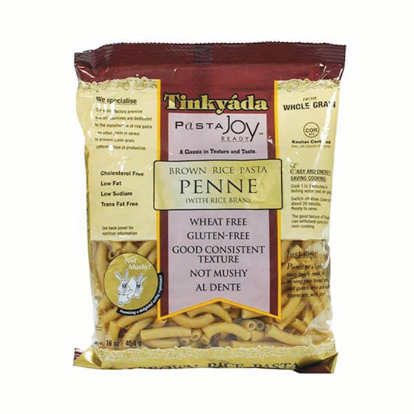 TINKYADA - BROWN RICE PENNE GF 454 GR