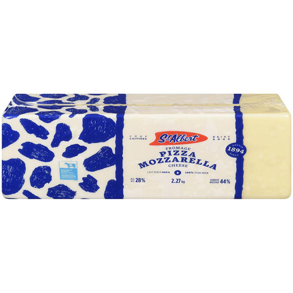 ST ALBERT - PIZZA MOZZARELLA 28% 2.27KG