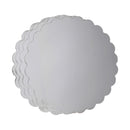 ENJAY - 12" ROUND X .070 SILVER SCALLOP BOARD 150EA