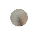 ENJAY - SILVER SCALLOPED CAKE BOARD 7in 100EA