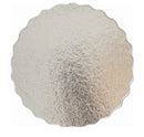ENJAY - SILVER SCALLOPED CAKE BOARD 10in 100EA